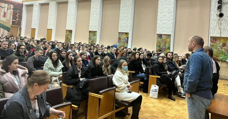 Собрание студентов в ИвГСХА