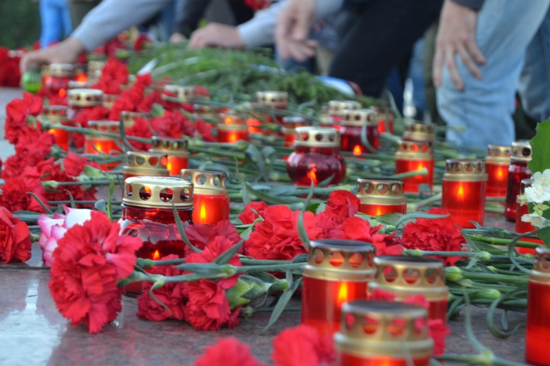 Акция памяти павших, посвященная 77-й годовщине начала Великой Отечественной войны