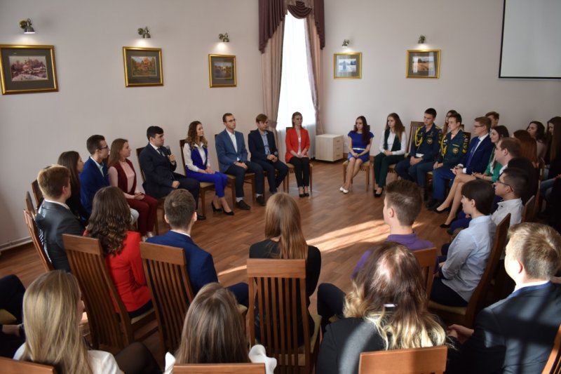 Встреча участников регионального этапа Российской национальной премии «Студент года – 2018» с губернатором Ивановской области