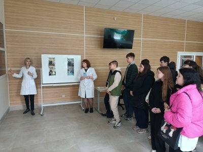 Тейковские школьники посетили клинику ВГАУ