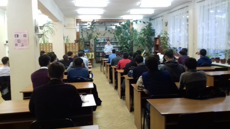 встреча студентов академии с начальником отдела по вопросам миграции в Ленинском районе г. Иваново